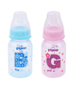 Bình sữa PP cao cấp màu xanh, hồng (bé trai, gái) 120ml